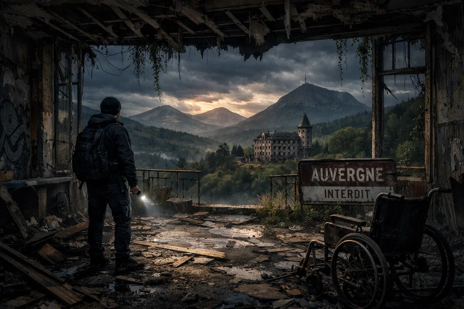 Lieu abandonné en Île-de-France