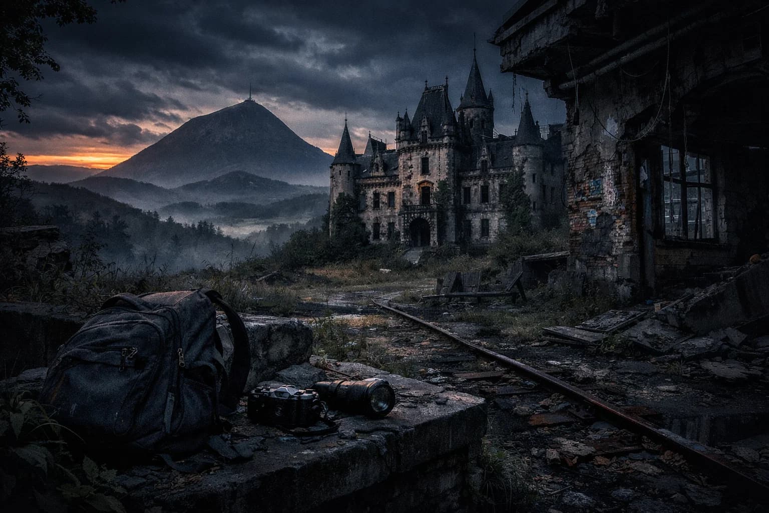 Ruines industrielles d'Île-de-France