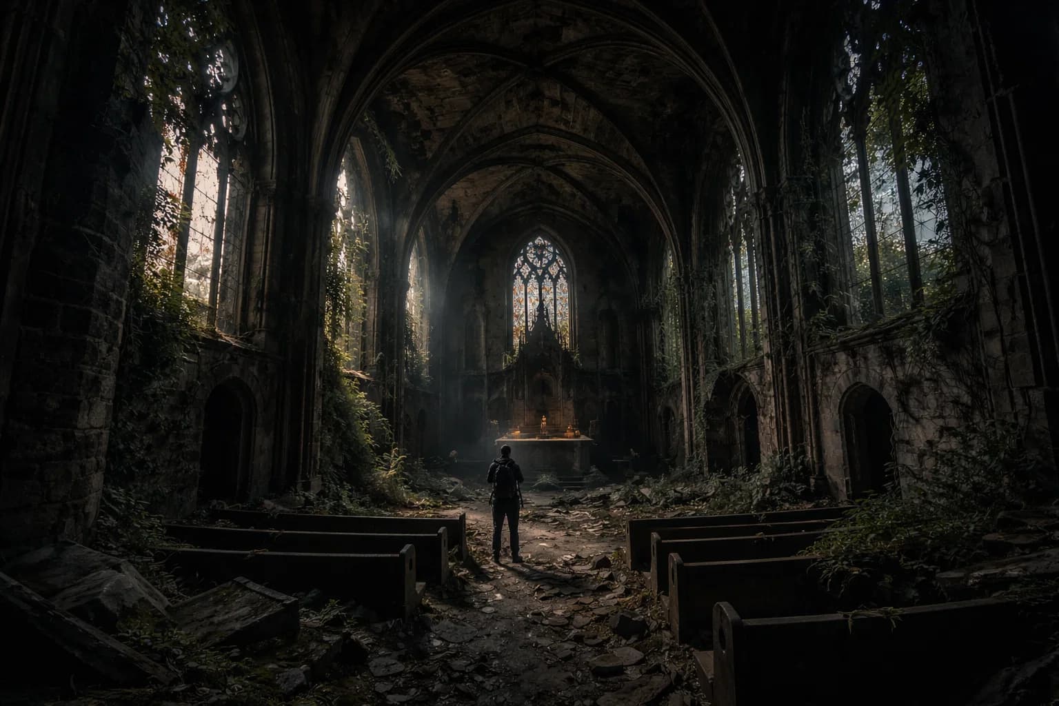 Vestiges abandonnés en région parisienne