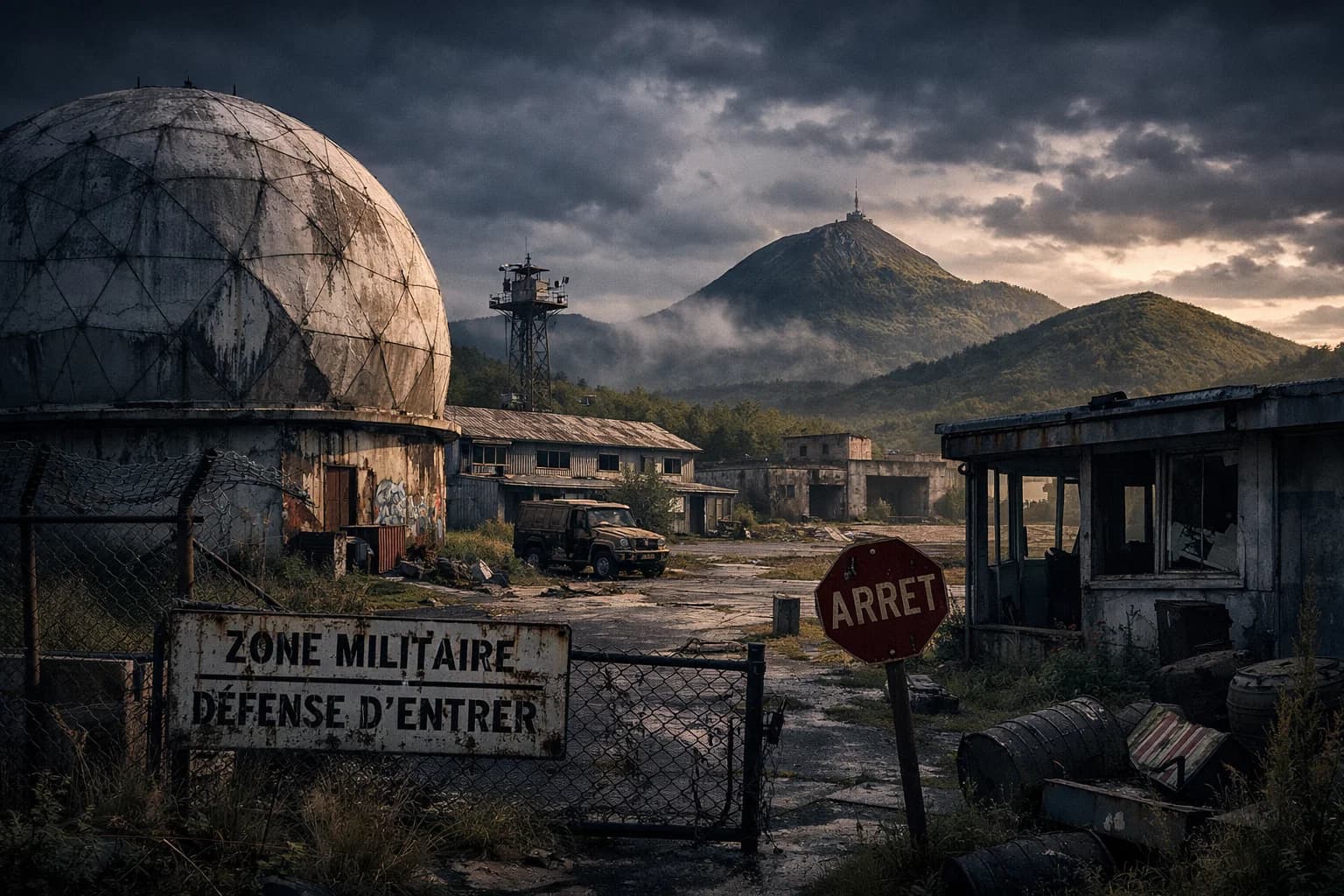 Lieu abandonné en Île-de-France