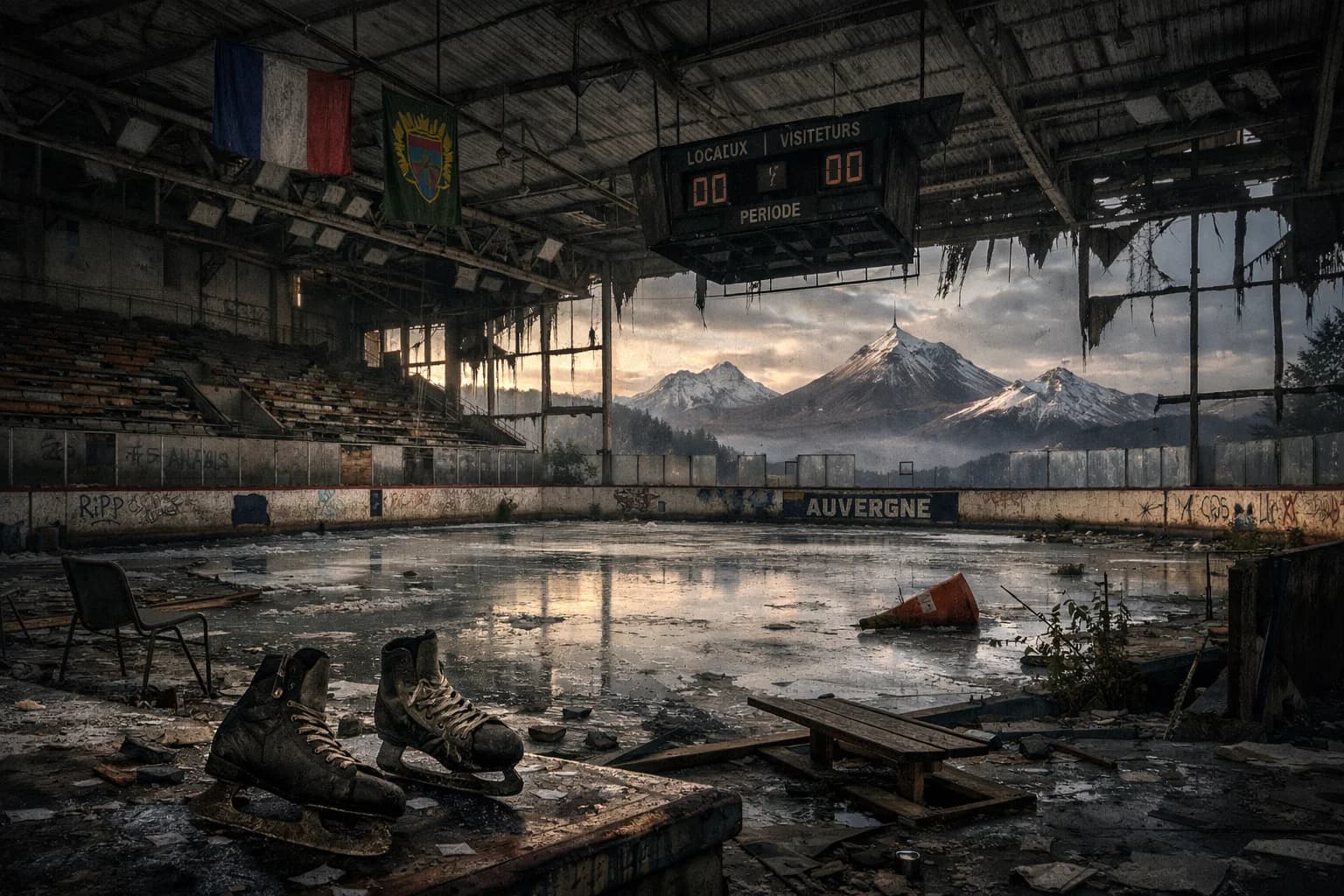 Site industriel abandonné