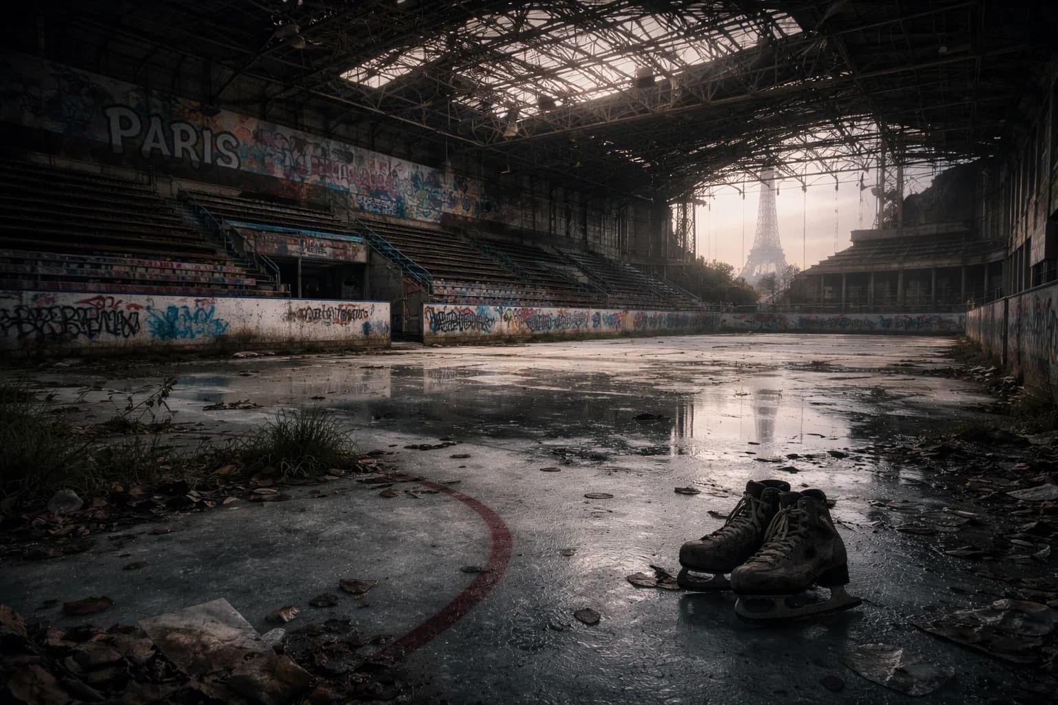 Friche urbaine en Île-de-France