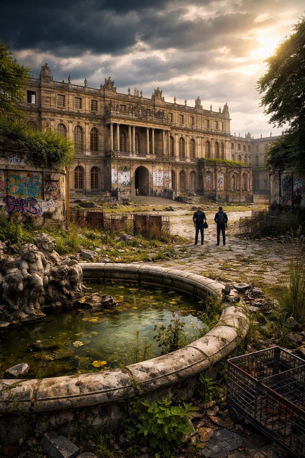 Vestiges abandonnés en région parisienne